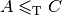 A \leqslant_{\text{T}} C